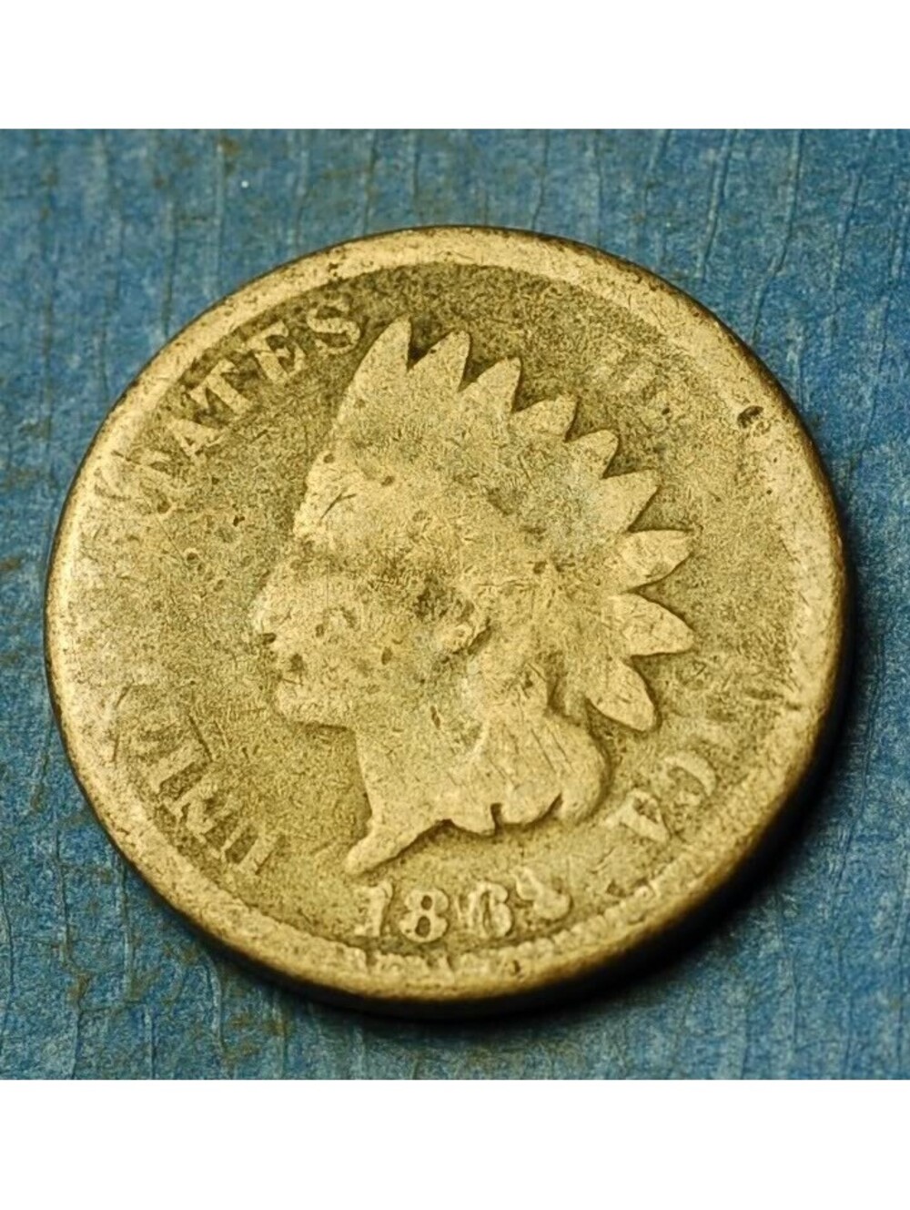 W199 186? Indian Head Cent Penny 1c - Check Out Our Store old coin money collect